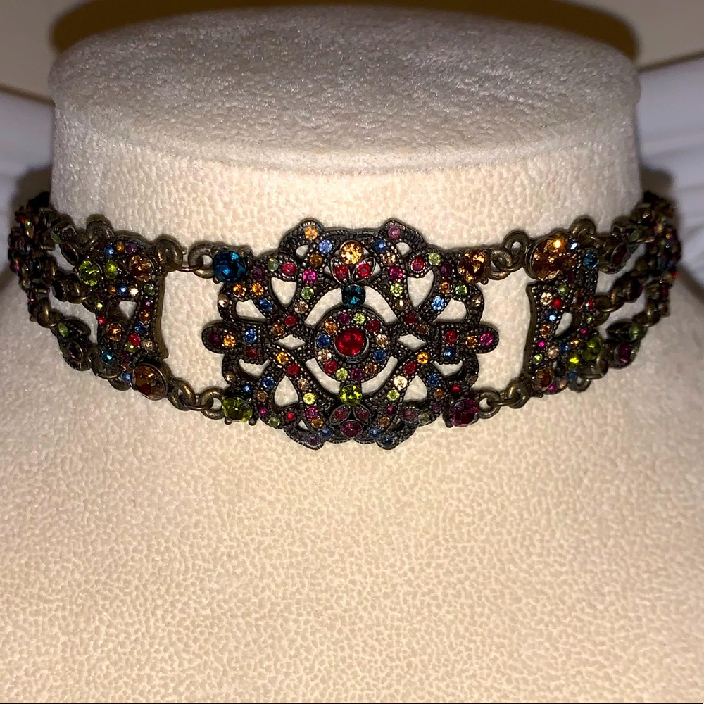 Multicolor Choker Necklace